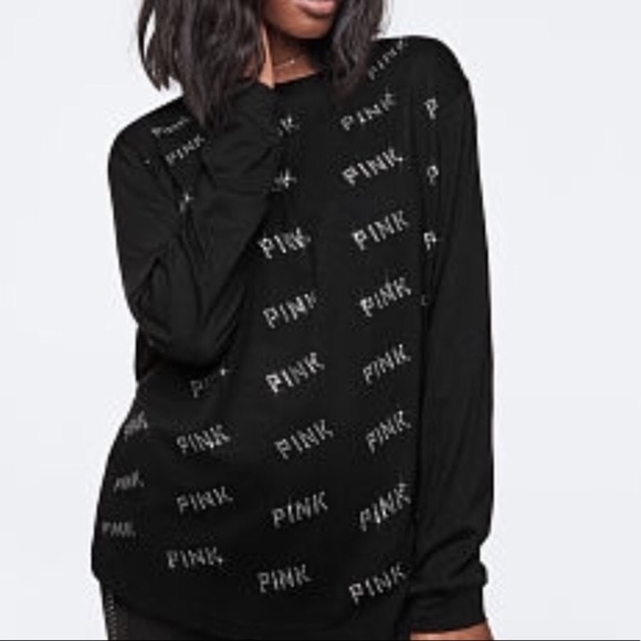 PINK Victoria's Secret Tops - NWT VS PINK BLING TEE